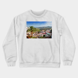 Frigiliana Andalusia Costa del Sol Spain Crewneck Sweatshirt